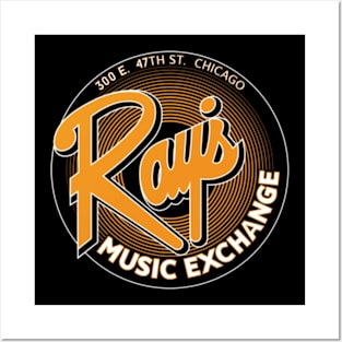 Ray’s Music Exchange Orange Variant Posters and Art